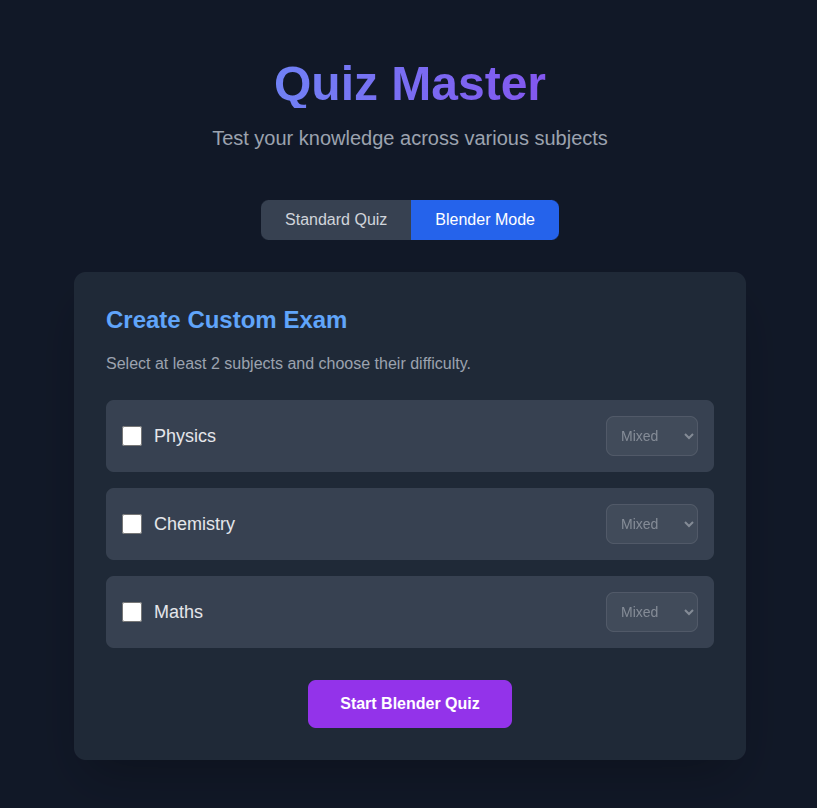 Quiz Game